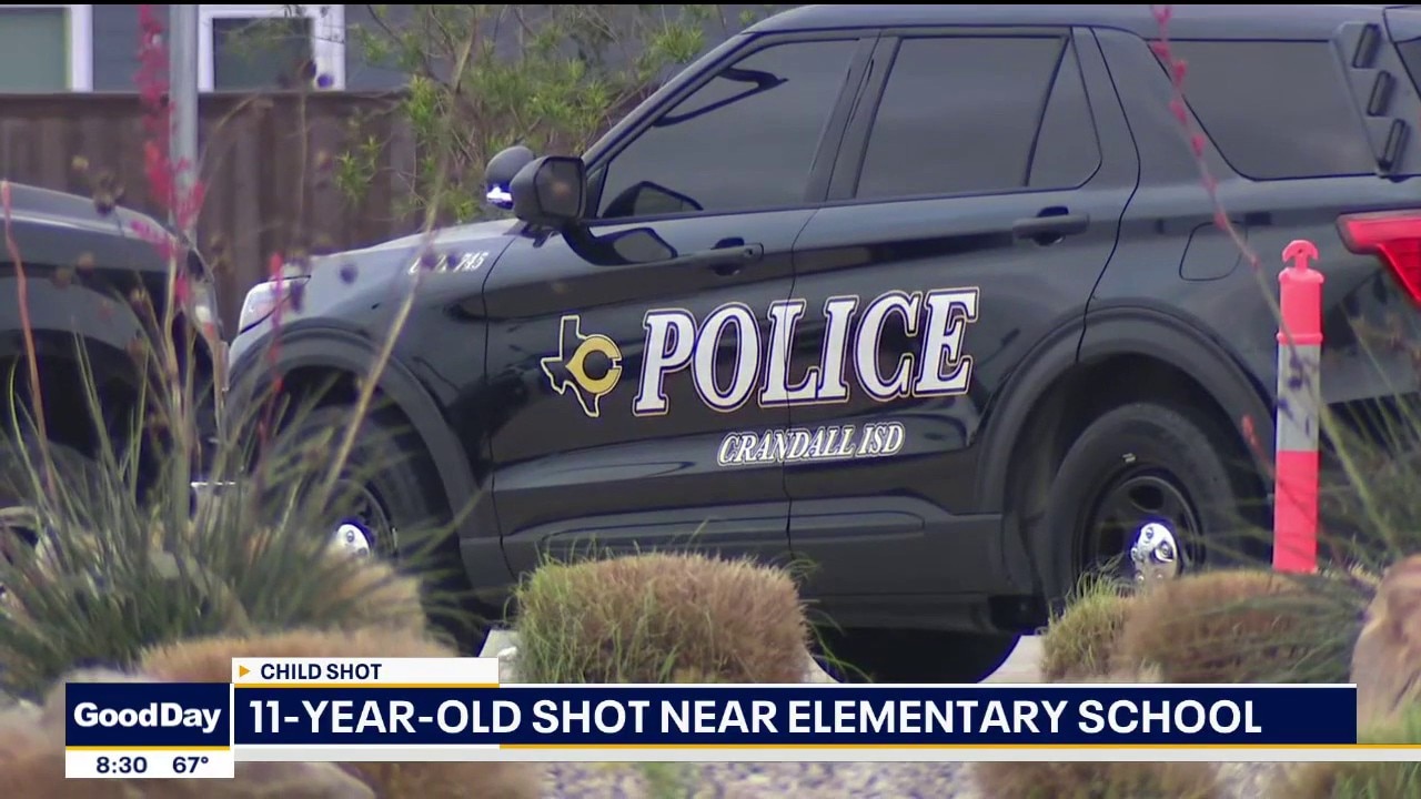 11-year-old shot on Crandall school playground