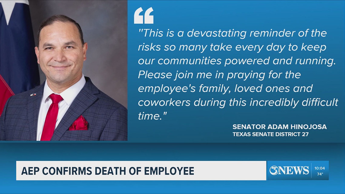 AEP Texas confirms death of employee in Corpus Christi