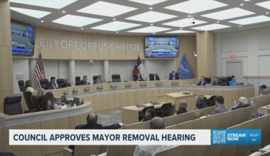 City Council votes 5-3 to advance removal process for Mayor Guajardo