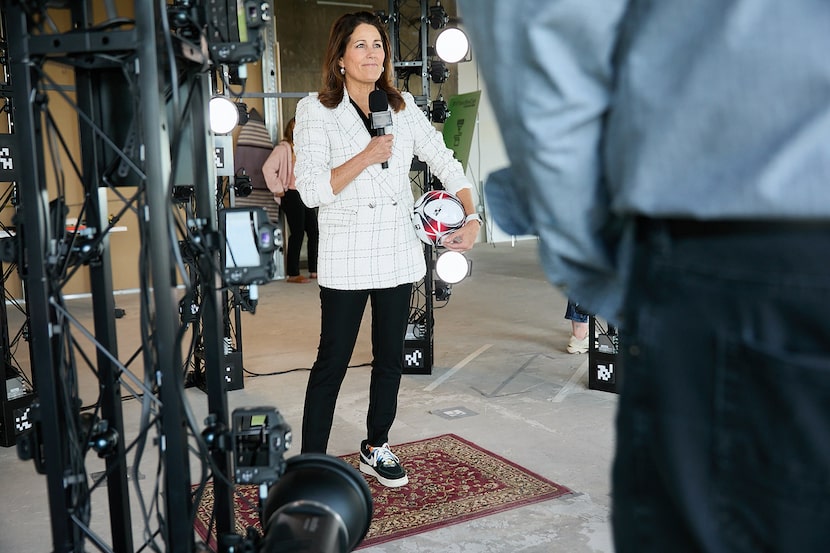 FIFA World Cup champion Julie Foudy is among the women honored by Lyda Hil's If/Then...