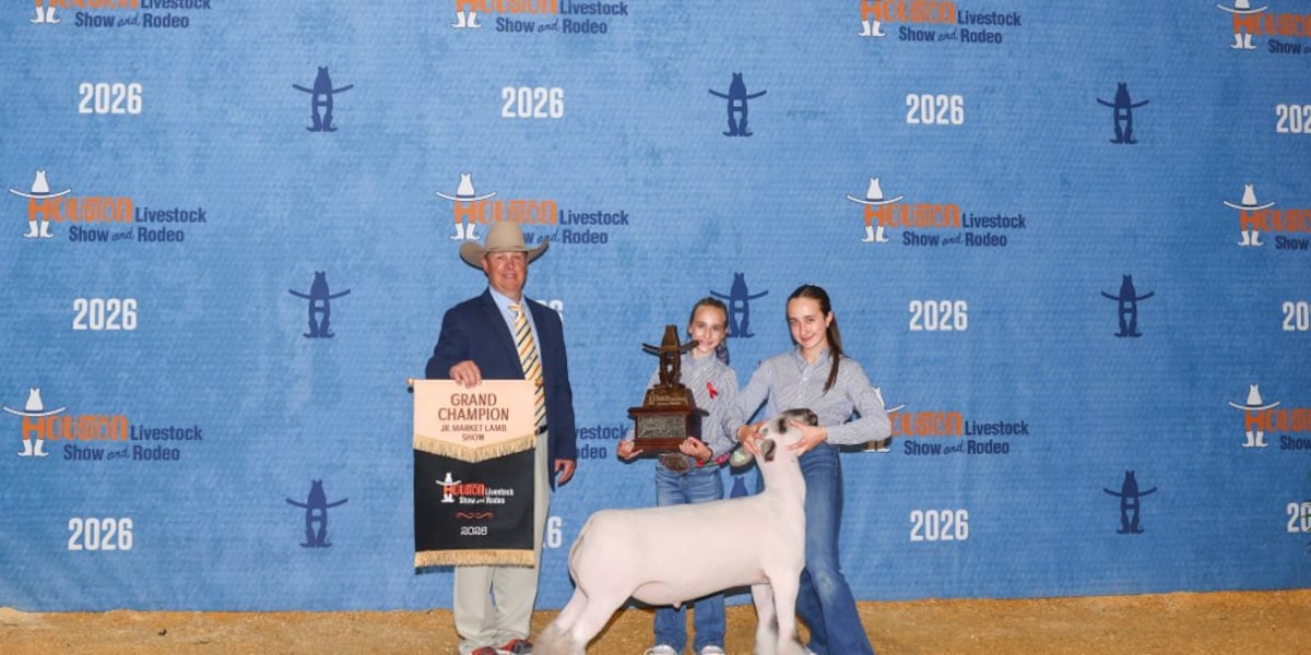 Seagraves teen sells lamb for $1M at Houston Livestock Show, setting auction record
