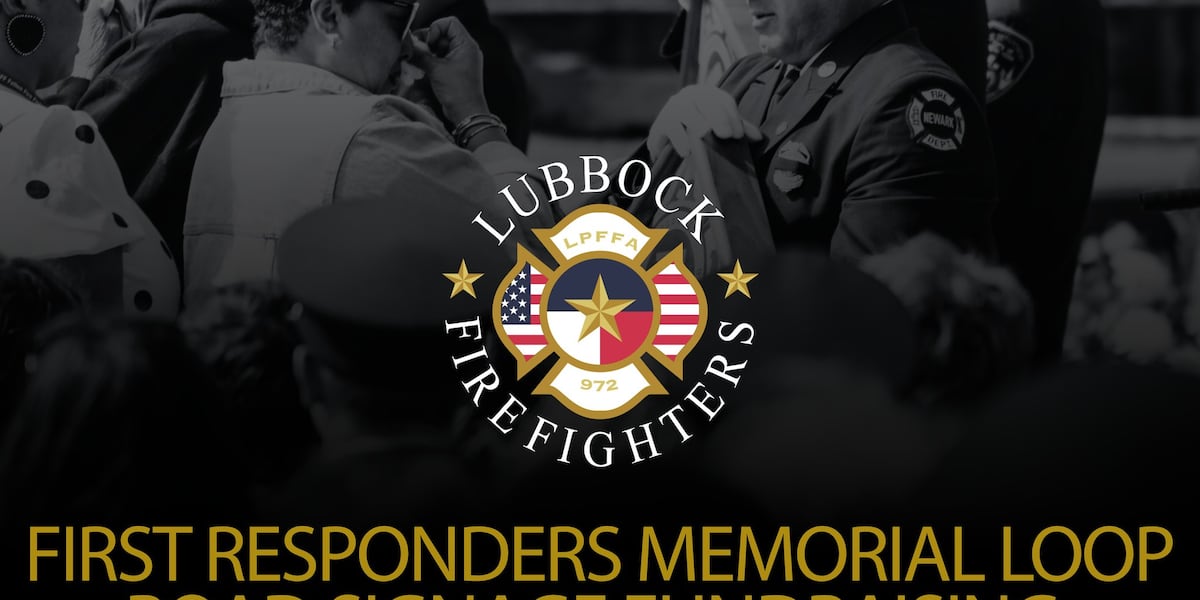 Lubbock Professional Fire Fighters Association raising money for First Responders Memorial