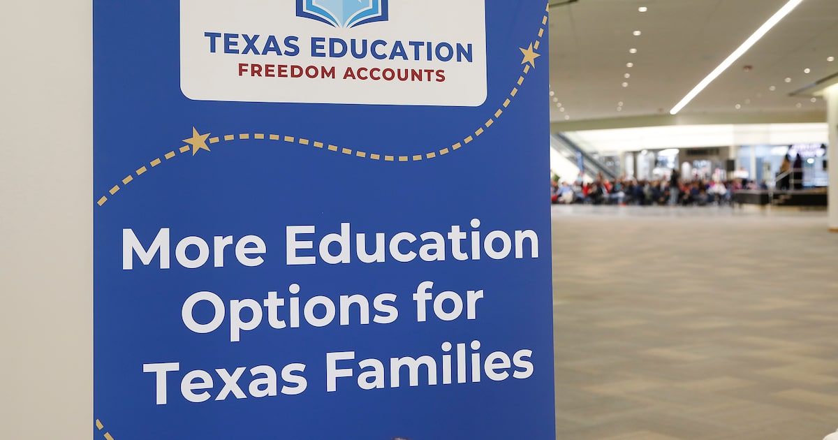For students with disabilities, Texas Education Freedom Accounts may offer up to $30,000