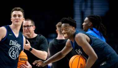 BYU players prepare for NCAA Tournament matchup with Texas – Deseret News