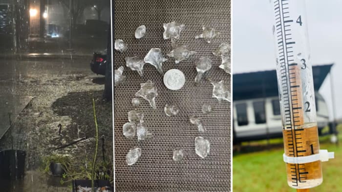 Viewers share photos, videos of weekend heavy rain in San Antonio area