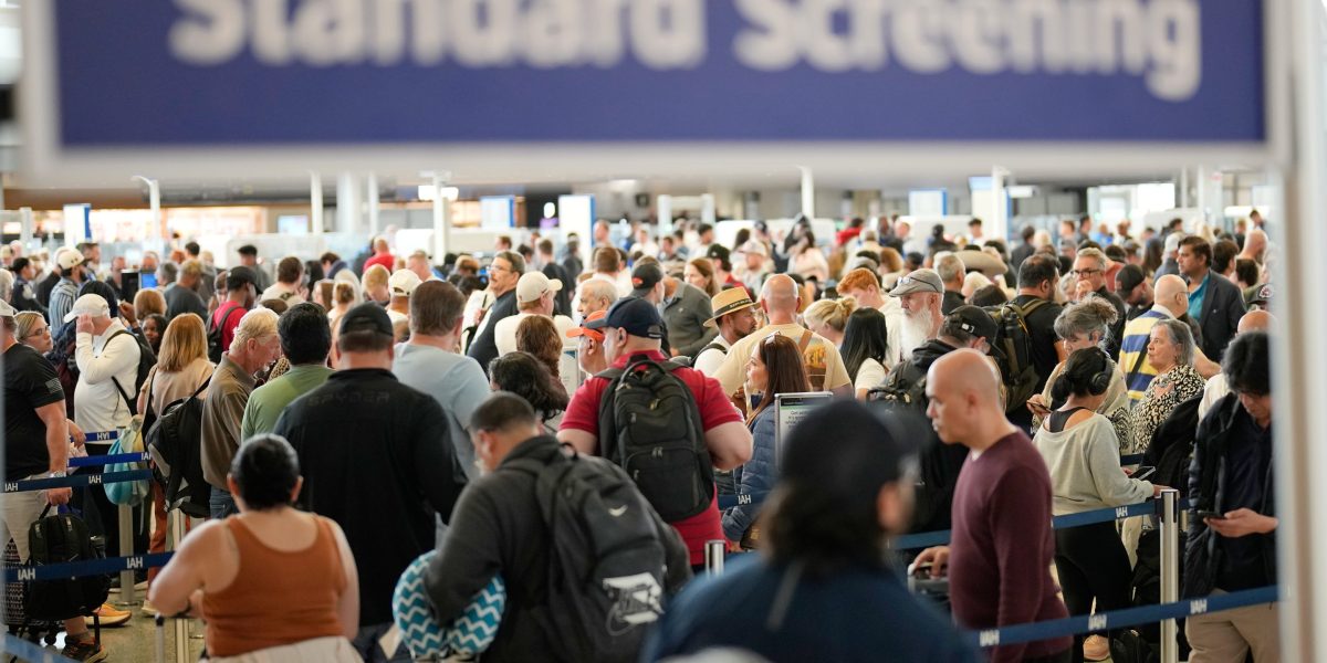 Houston airport, with nearly 40% TSA sickout, becomes symbol of America's broken travel system