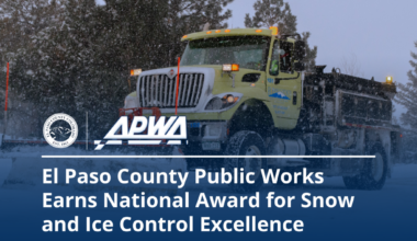 El Paso County Public Works Earns National Award ﻿for Snow and Ice Control Excellence