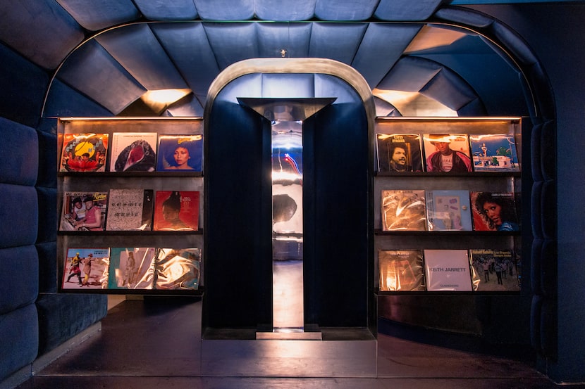Shyboy has some rare vinyl on display. The hi-fi listening lounge opened in downtown Dallas...