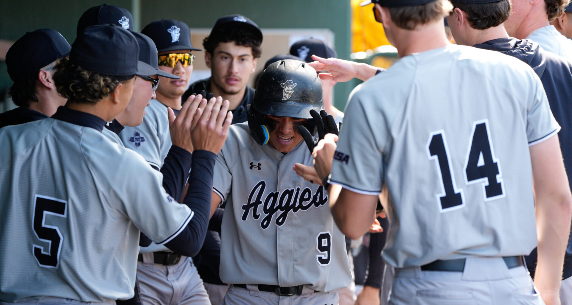 Aggies Complete Comeback to Down Dallas Baptist
