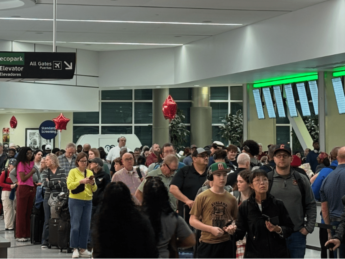 Spring Breakers Thwarted by Three-Hour Airport Delays