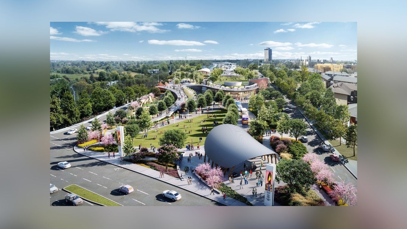 Halperin Park Opens May 9 In Dallas – New Oak Cliff Bridge Park