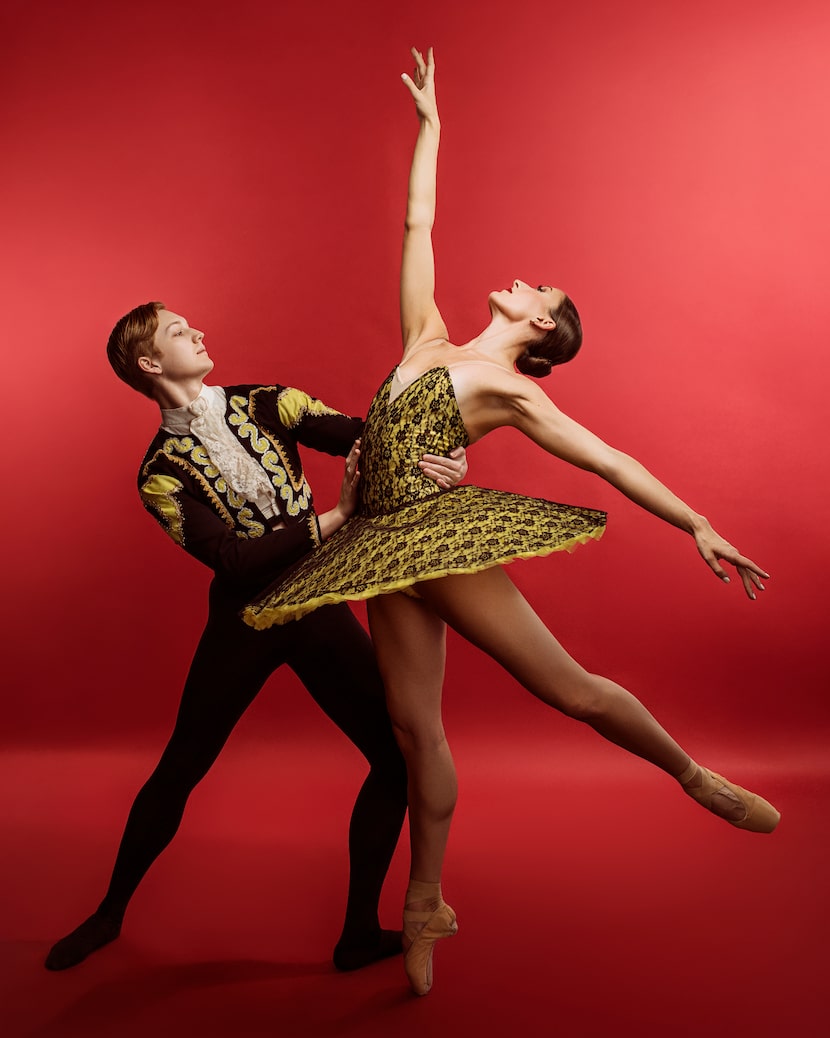 Avant Chamber Ballet dancers Mackenzie Oborny and Diego Miranda Monsman will perform in the...