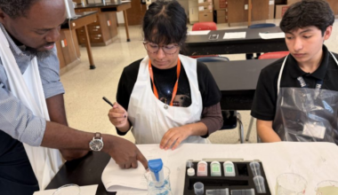 It’s all about the water for science club students