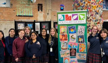 Dallas ISD’s Youth Art Month reception takes over SPARK! Dallas