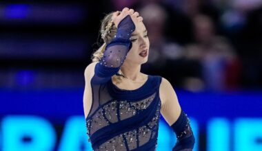 Plano's Amber Glenn still waiting for first world medal after stumble leads to sixth-place finish