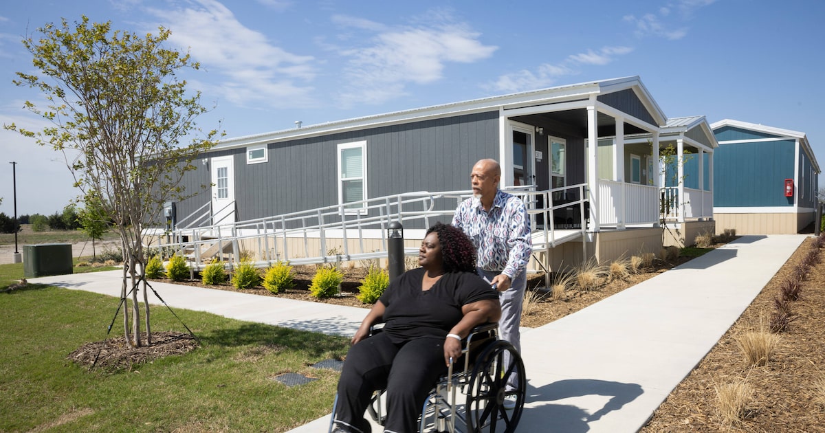 Welcome to a community for formerly homeless people