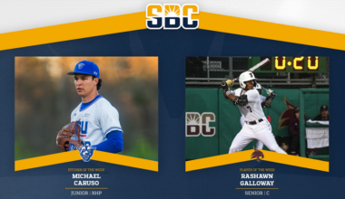 Georgia State's Caruso & Texas State's Galloway Claim Sun Belt Baseball Weekly Awards