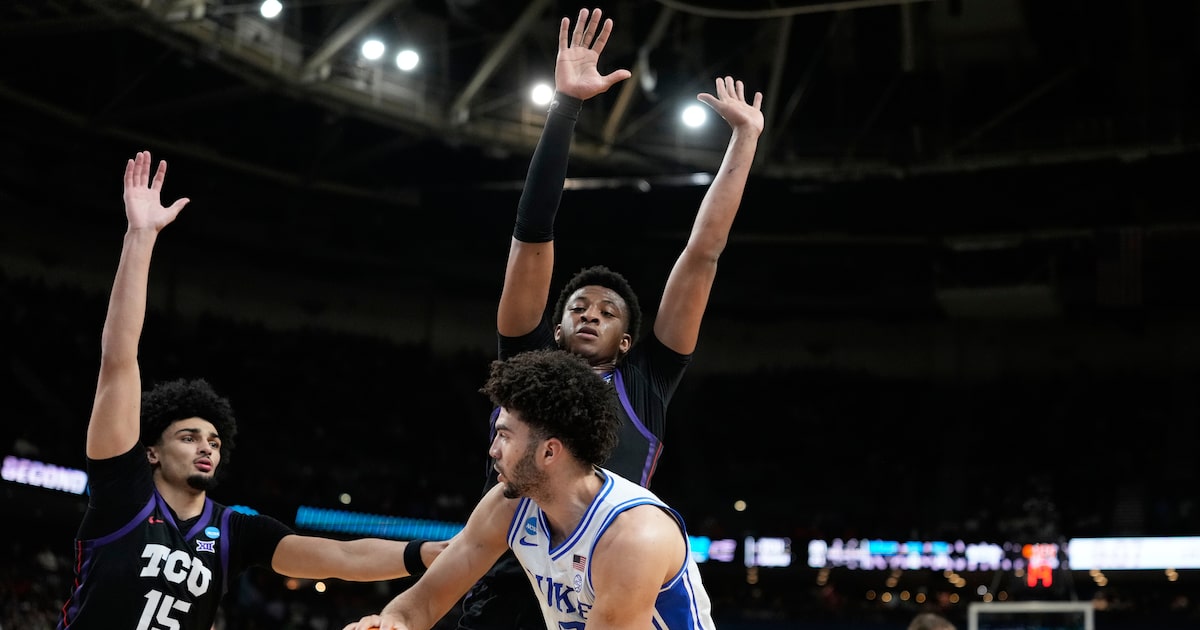 TCU’s NCAA Tournament run ends with second-round loss to No. 1-seeded Duke