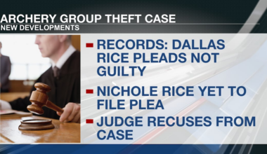 Dallas Rice pleads not guilty in archery group theft case