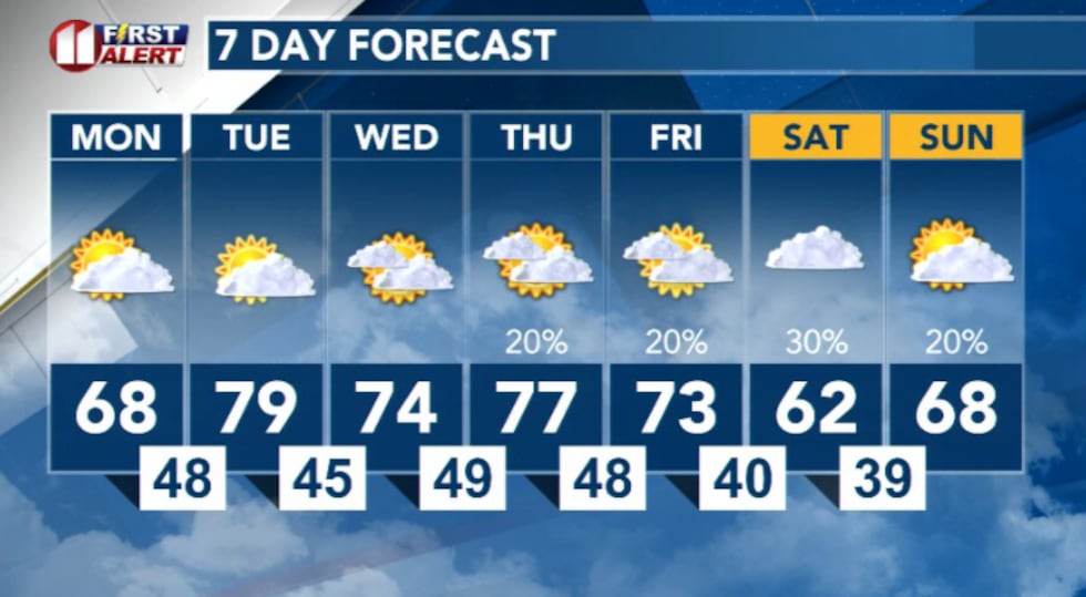 7 day forecast