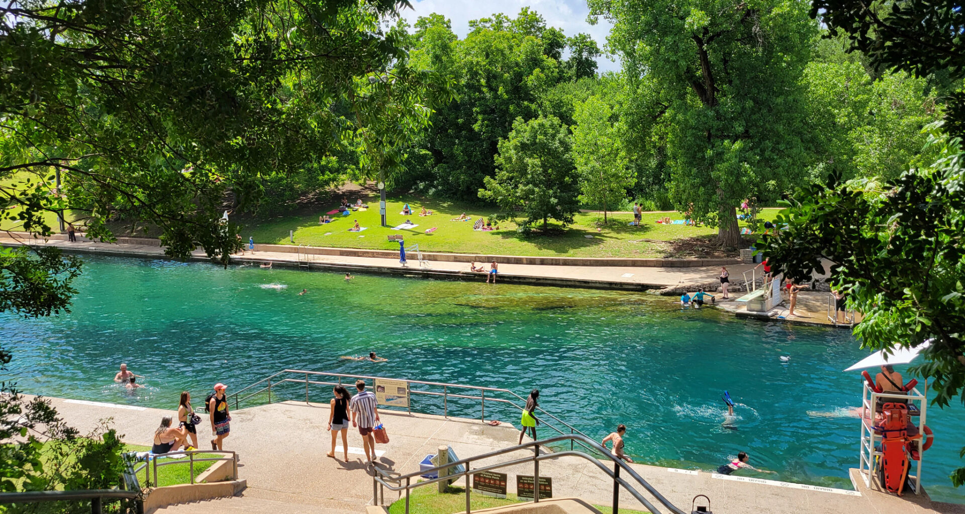 Austin’s Iconic Crown Jewel Barton Springs Pool Reopens Saturday, March 21