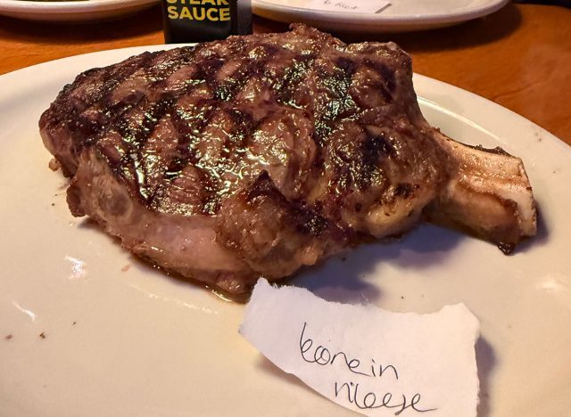 Texas Roadhouse Bone-In Ribeye