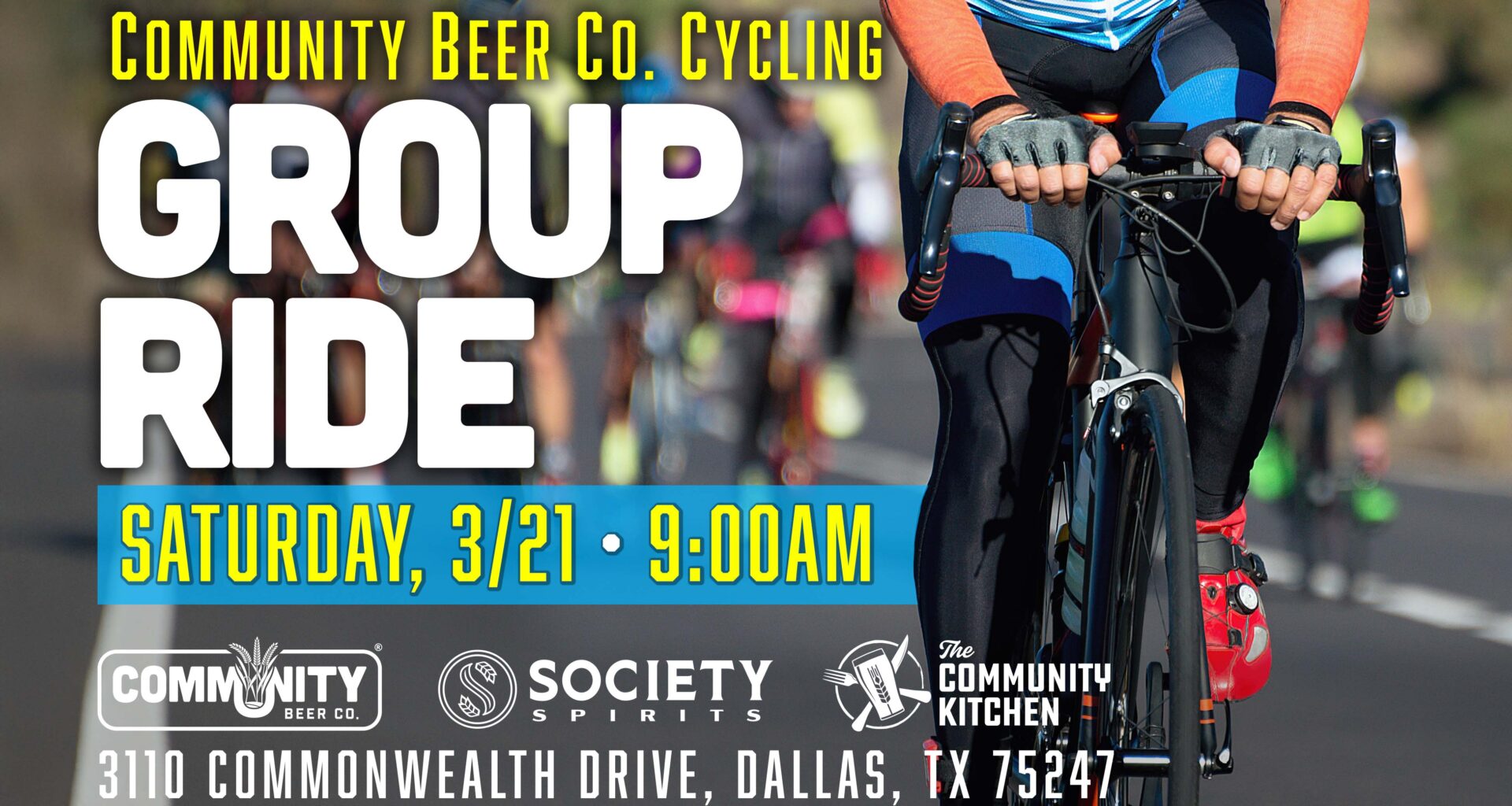 Community Beer Co. Group Cycling Ride | Community Beer Company | Promotional Events | Dallas Observer