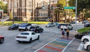 Dallas’ first rainbow crosswalk to be removed, not over state ban but roadwork