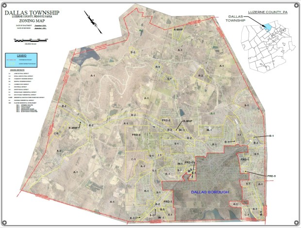 Dallas Twp. supervisors want to amend zoning laws to allow data centers only in industrial zones. (Courtesy of Dallas Twp.)