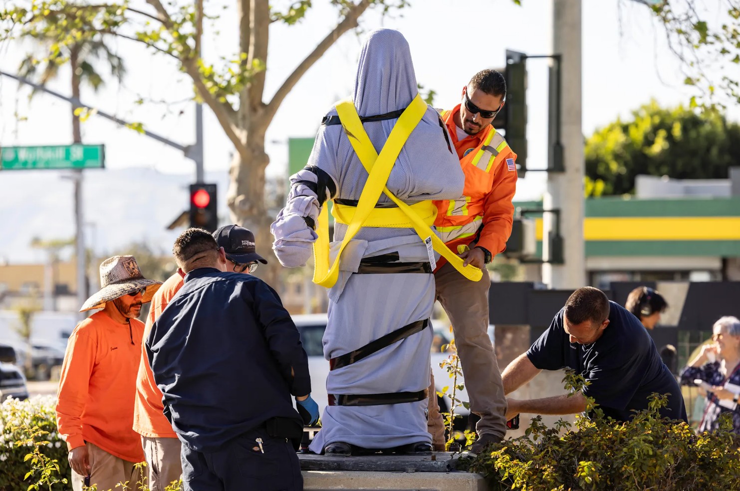 Cesar Chavez Statue Removal