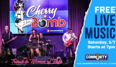 Live Music: Cherry Bomb | Community Beer Company | Promotional Events | Dallas Observer