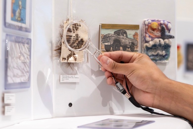 The Mini Art Museum features small-scale works by dozens of artists.