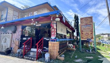 Exterior of Cosmic Cafe