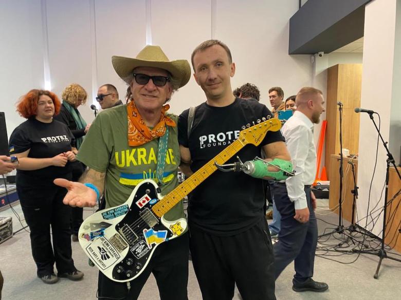 “I don't do this to get rich or be a pop star,” Carrasco said of his Ukraine tour. “I gave up on that.