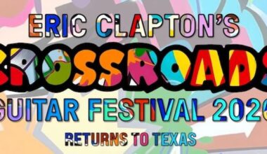 Eric Clapton's Crossroads Guitar Festival 2026 Returns To Texas