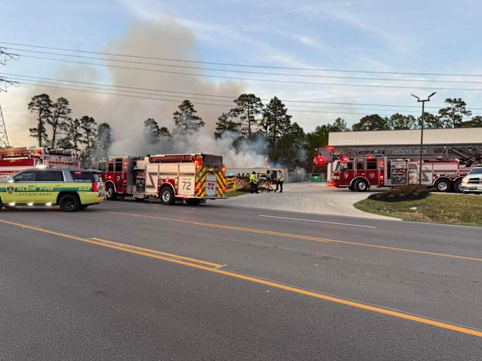 Kuykendahl Road shut down in N. Harris County after explosion leads to fire