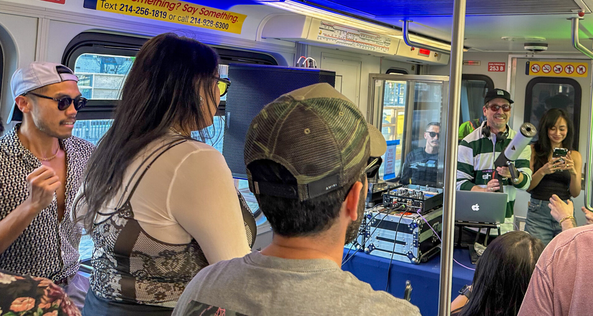 Dallas Had a Techno Train For The Night