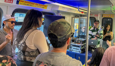 Dallas Had a Techno Train For The Night