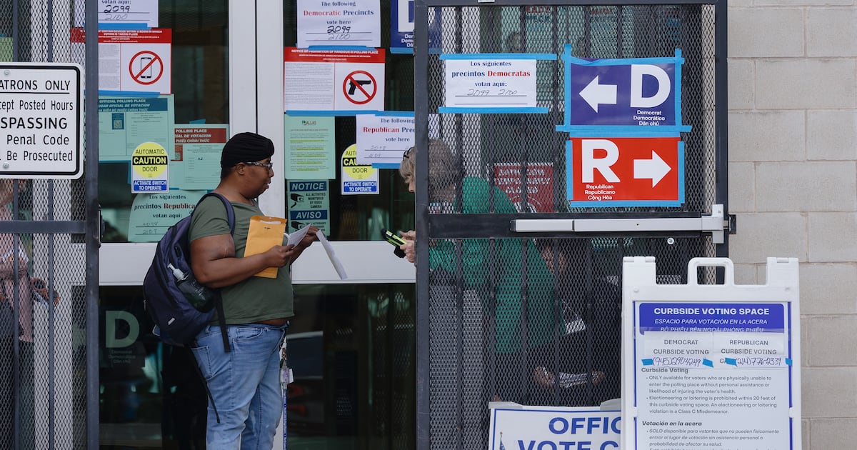 Dallas Democrats withdraw lawsuit seeking to count primary ballots cast during extended voting hours