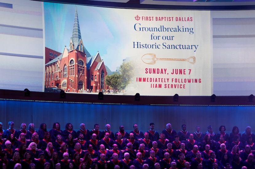 First Baptist Dallas announced to its congregation on Palm Sunday, March 29, 2026, that in...