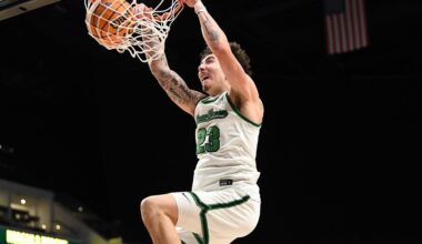 No. 6 North Texas Advances to Quarterfinals of American Men’s Basketball Championship