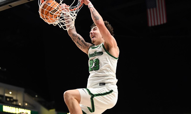 No. 6 North Texas Advances to Quarterfinals of American Men’s Basketball Championship