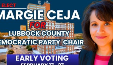 Margie Ceja drops out of race for Lubbock County Democratic Party Chair ahead of runoffs