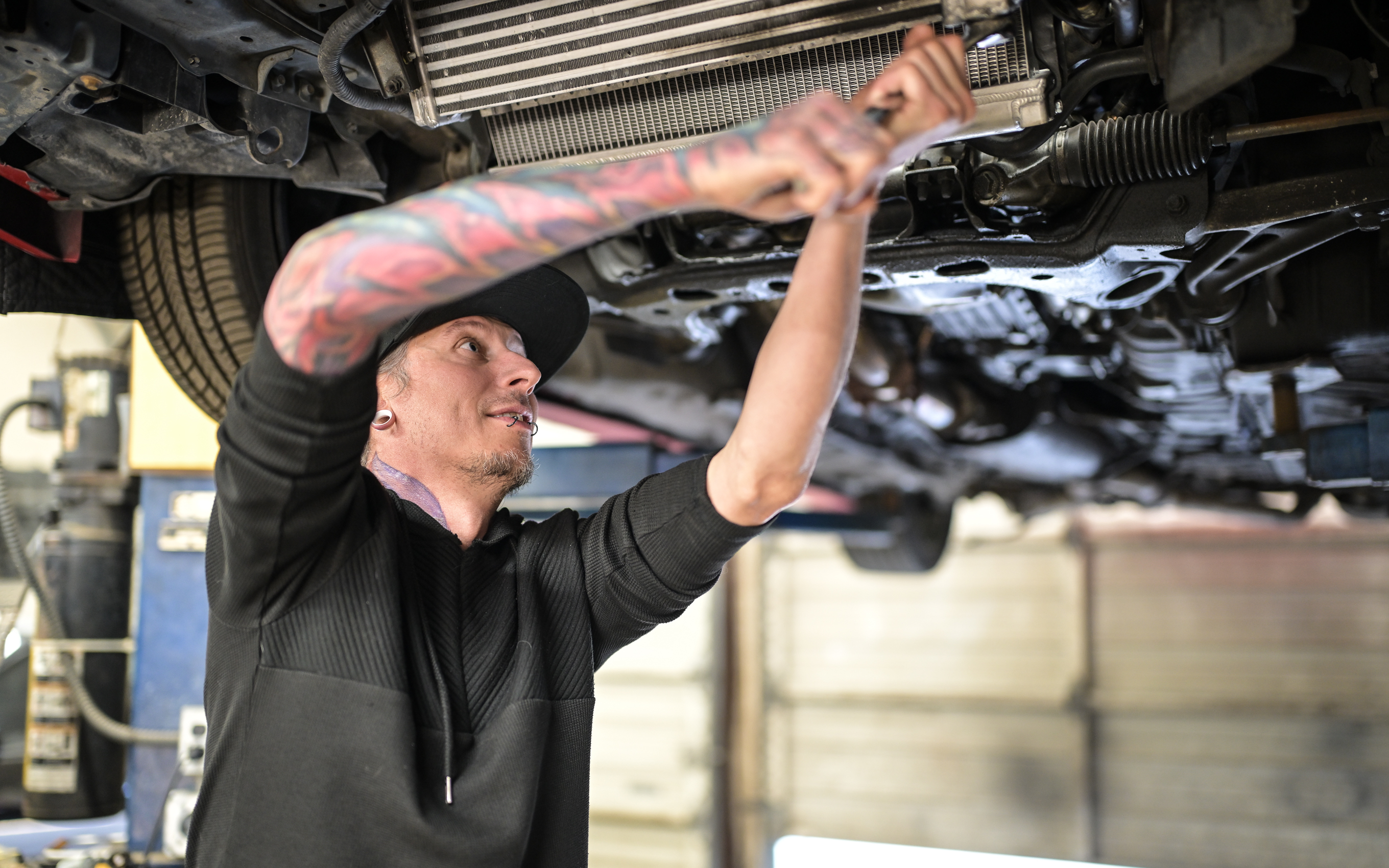 Mechanic Dave Novara