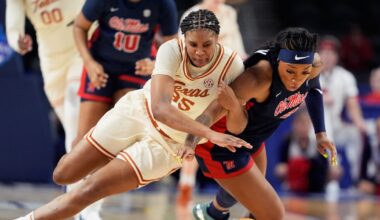 Madison Booker’s 31 points lift No. 4 Texas past No. 24 Ole Miss and into SEC title game
