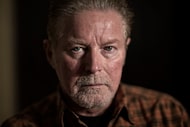 Musician Don Henley photographed at his Dallas home on the eve of the release of his album,...