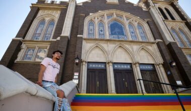 He was arrested while repainting Dallas’ rainbow crosswalks. He’d do it all again