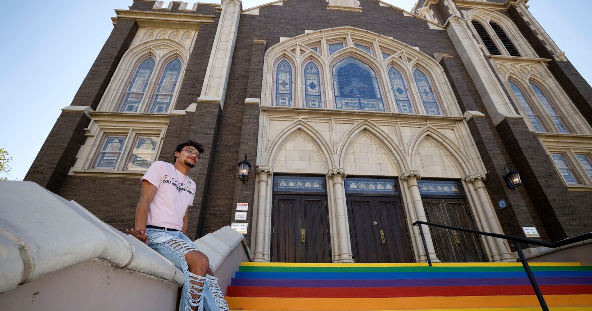 He was arrested while repainting Dallas’ rainbow crosswalks. He’d do it all again