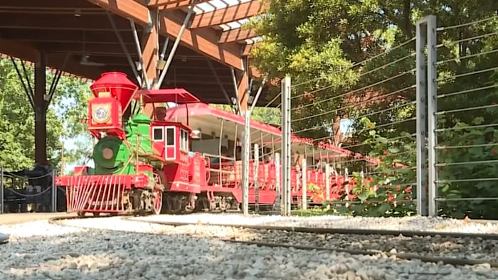 Man pinned under Hermann Park train rescued, hospitalized with serious injuries