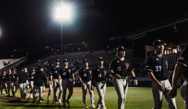 Rusinek’s Two-Way heroics power Texas Tech Baseball to 9-5 Friday Night win at UofA
